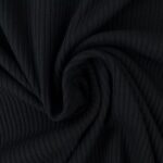 Leggings Feinripp - schwarz
