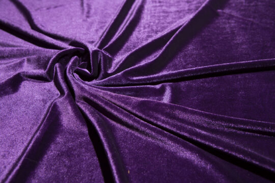 T-Shirtkleid „Kerstin 2.0“ Samt - lila