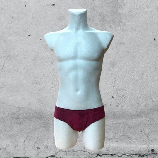 Slip „Achim“ Samt - bordeaux