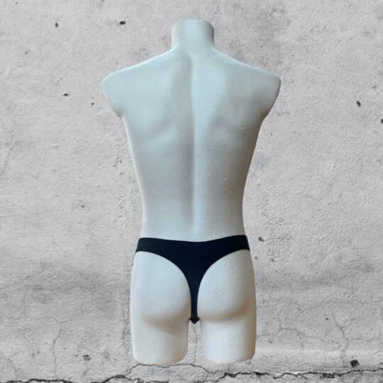 Tanga „Hubert“ Samt - schwarz