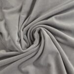 Shorts „Nico“ Samt - silber